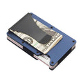 Minimalist RFID Blocking Wallet | Slim Aluminum Money Clip & Credit Card Holder for Men & Women