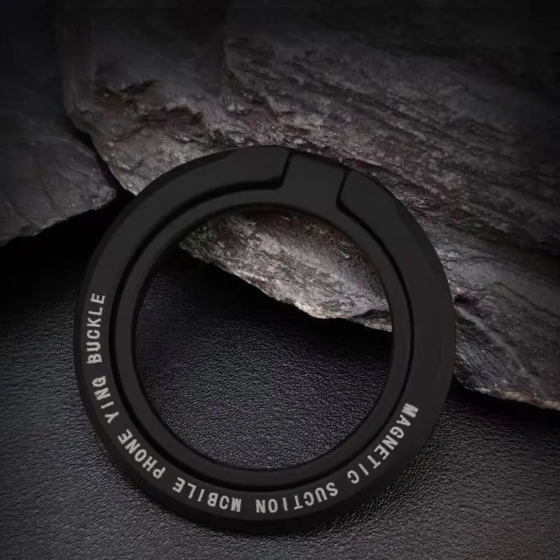 Magnetic Phone Ring Holder | MagSafe-Compatible Finger Grip & Stand