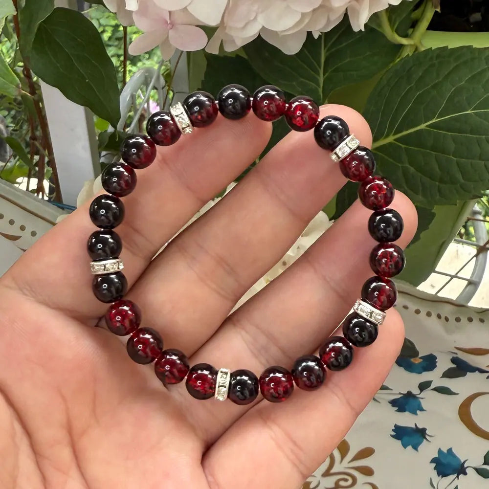 Bohemian Mindfulness Beaded Bracelet -- Calming Stress Relief Jewelry