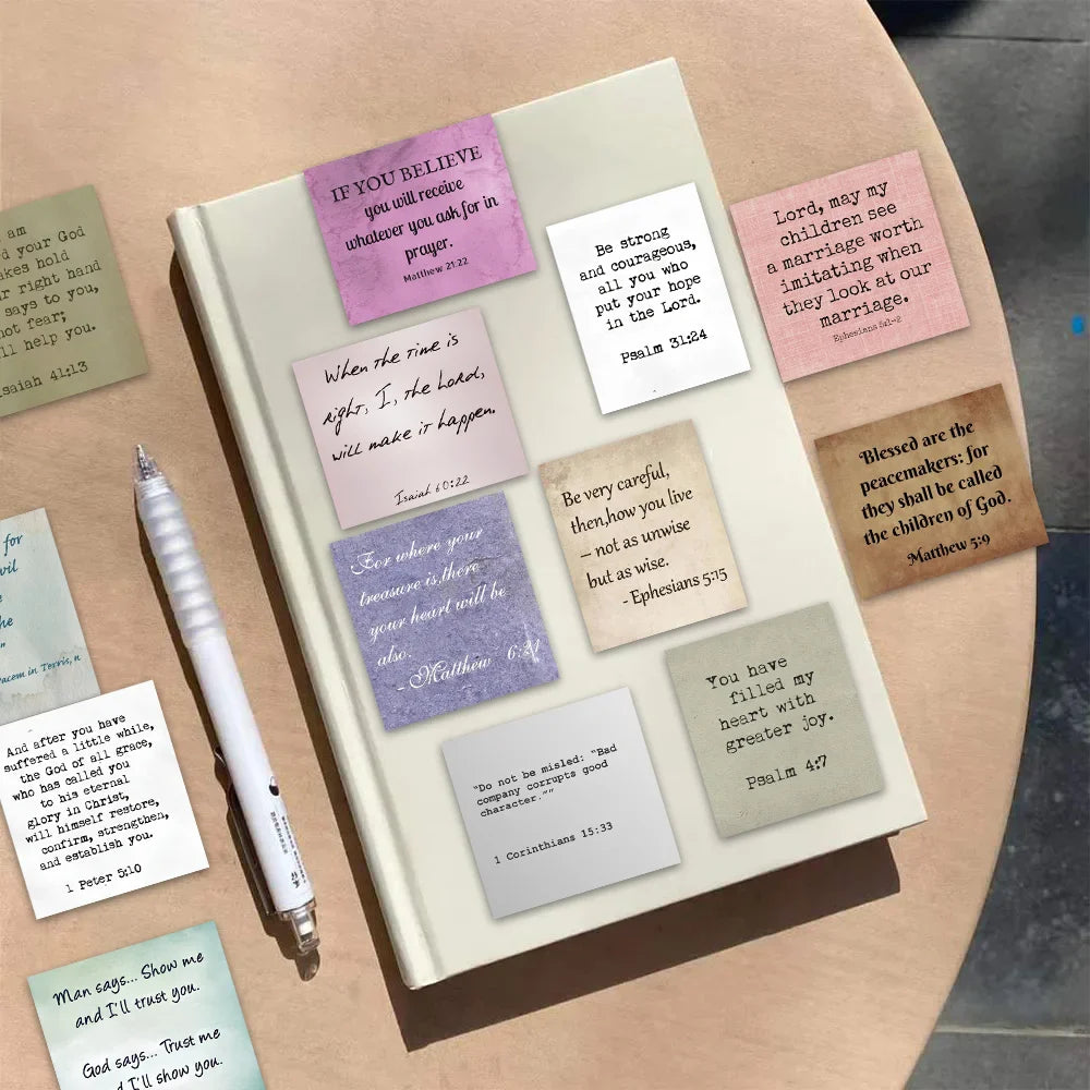 60-Pack Christian Bible Verse Stickers | Waterproof Vintage Scripture Decals for Journals, Laptops & More